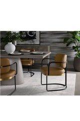 Gray Indoor/Outdoor Dining Table by Splendido Cavallini, alternate view 9