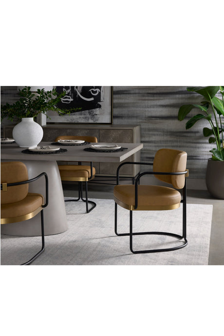 Gray Indoor/Outdoor Dining Table by Splendido Cavallini, alternate view 9