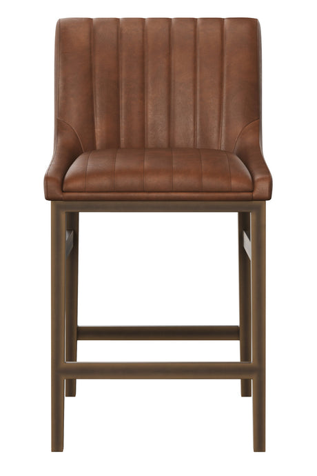 Channel-Tufted Counter Stool by Splendido Halden, alternate view 9