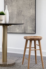 Wooden Counter Stool by Splendido Dominic, alternate view 2