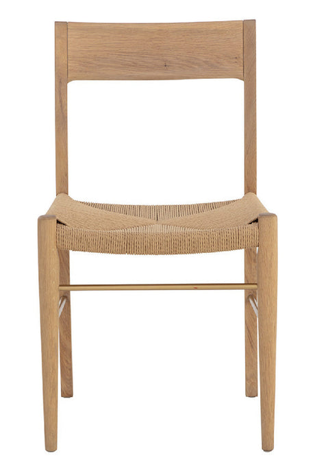 Natural Rope Seat Dining Chairs (2) by Splendido Bondi, alternate view 3