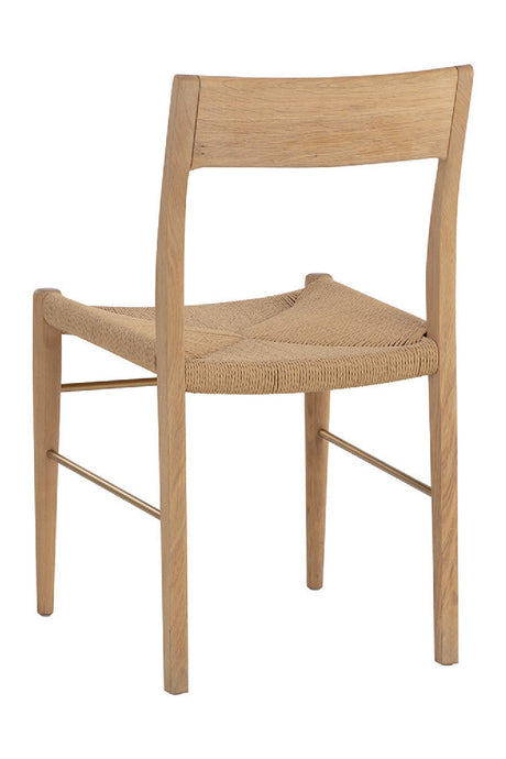 Natural Rope Seat Dining Chairs (2) by Splendido Bondi, alternate view 5