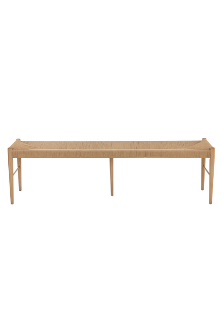 Natural Rope Bench by Splendido Moira, alternate view 3