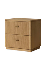 Rope Wrapped 2-Door Nightstand by Splendido Etienne, alternate view 3