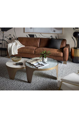 Gold Framed Nesting Coffee Tables (2) by Splendido Mysaria, alternate view 9