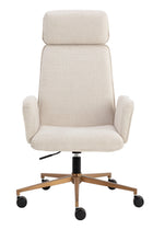 Curved Upholstered Office Chair by Splendido Kalev