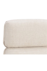 Curved Upholstered Office Chair by Splendido Kalev, alternate view 6