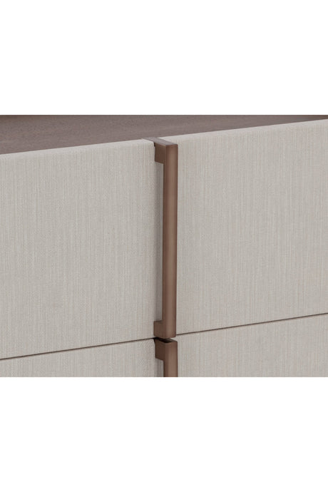 Leather-Look 2-Drawer Nightstand by Splendido Jamille, alternate view 35