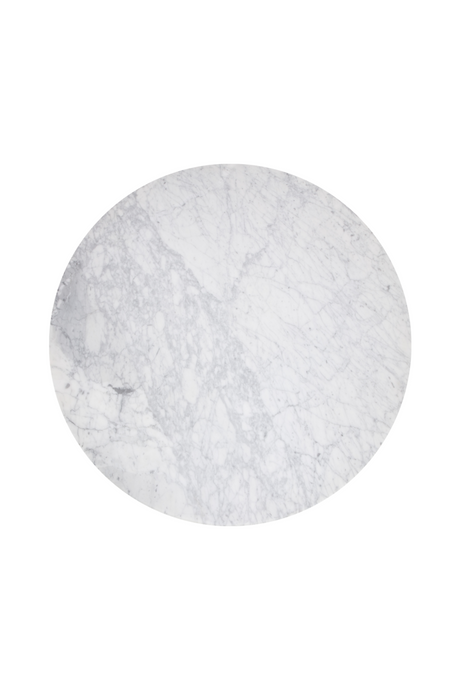 White Marble Round Dining Table by Splendido Bijon, alternate view 3