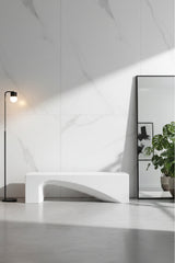Textured Concrete Bench by Splendido Soma, alternate view 2