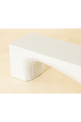Textured Concrete Bench by Splendido Soma, alternate view 6