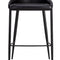 Low-Back Leather Look Bar Stool by Splendido Astra Barstool, alternate view 25
