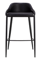 Low-Back Leather Look Bar Stool by Splendido Astra Barstool, alternate view 25