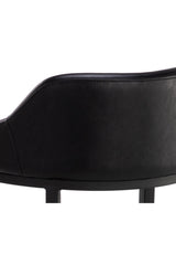 Low-Back Leather Look Bar Stool by Splendido Astra Barstool, alternate view 30