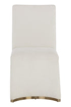 Fabric Upholstered Modern Dining Chairs (2) by Splendido Iluka