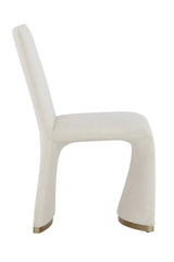 Fabric Upholstered Modern Dining Chairs (2) by Splendido Iluka, alternate view 4