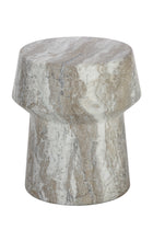 Marble Look Indoor/Outdoor End Table by Splendido Brie Side Table