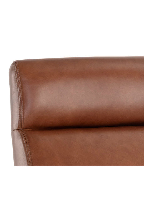 High-Back Leather Office Chair by Splendido Collin, alternate view 9