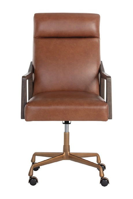 High-Back Leather Office Chair by Splendido Collin