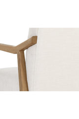 High-Back Ivory Office Chair by Splendido Collin, alternate view 8