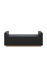 Channel-Tufted Fabric Bench by Splendido Odette, alternate view 13