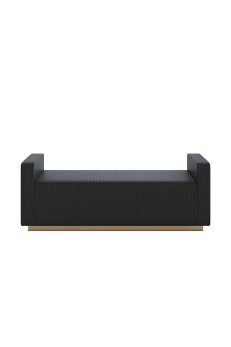 Channel-Tufted Fabric Bench by Splendido Odette, alternate view 13