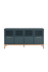 Teal Oak Sideboard by Splendido Rivero, alternate view 3