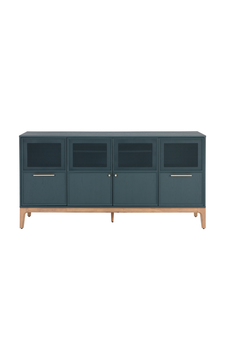 Teal Oak Sideboard by Splendido Rivero, alternate view 3