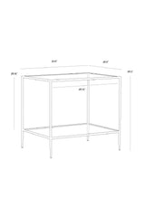 Hand-hammered Metal Nightstand by Splendido Emine, alternate view 9
