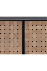 Sueded Tan Leather Sideboard by Splendido Omari, alternate view 17