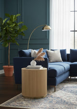 Reeded Oak Side Table by Splendido Kalla, alternate view 2