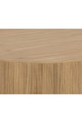 Reeded Oak Coffee Table by Splendido Kalla, alternate view 5