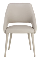 Monochromatic Leather Dining Chair by Splendido Galen