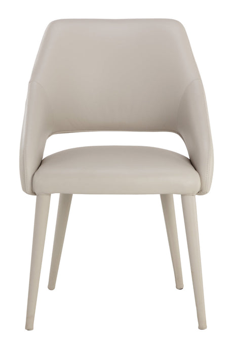 Monochromatic Leather Dining Chair by Splendido Galen