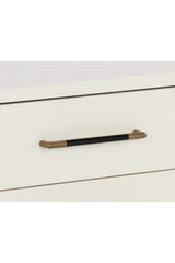 Acacia Veneer 2-Drawer Nightstand by Splendido Weldrick, alternate view 6