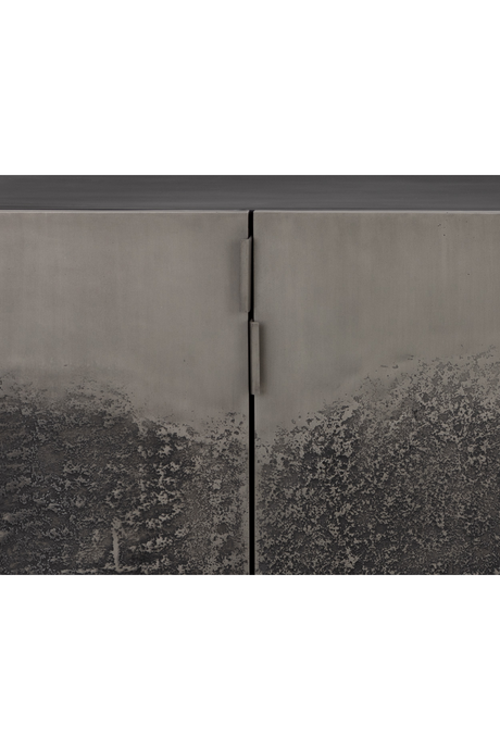 Antique Silver 4-Door Sideboard by Splendido Caddo, alternate view 7