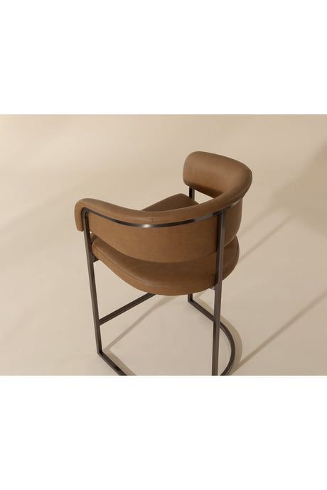 Brown Cantilevered Counter Stool by Splendido Marris, alternate view 13