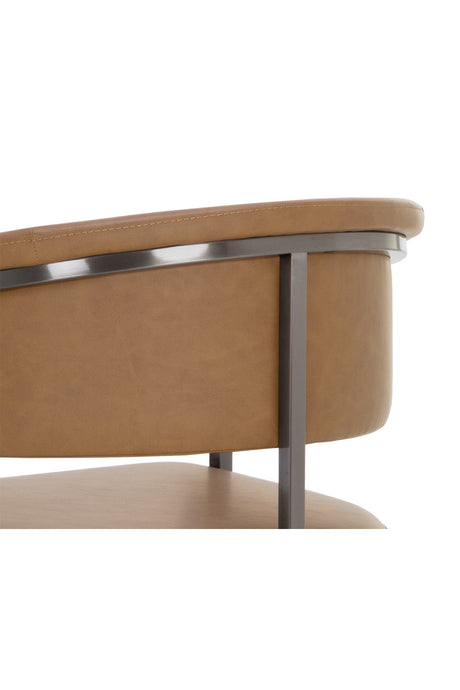 Brown Cantilevered Counter Stool by Splendido Marris, alternate view 8