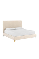 Vertical-Tufted Queen Bed by Splendido Harris