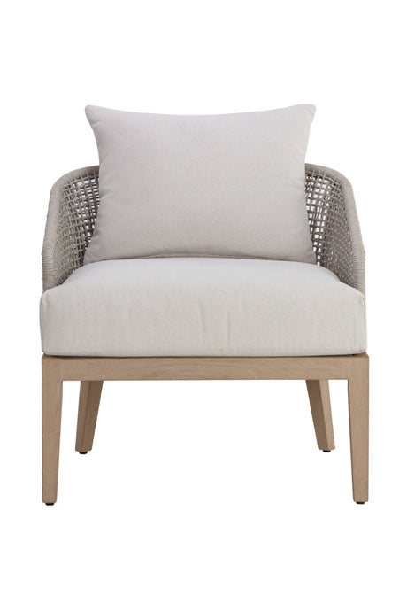 Weave Back Indoor/Outdoor Lounge Chair by Splendido Capri, alternate view 3