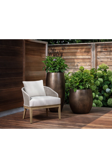 Weave Back Indoor/Outdoor Lounge Chair by Splendido Capri, alternate view 10