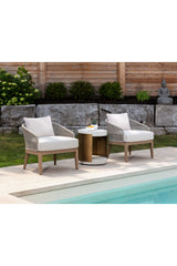 Weave Back Indoor/Outdoor Lounge Chair by Splendido Capri, alternate view 9