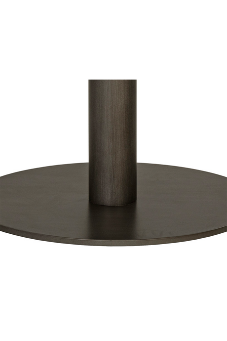 Square White Marble Bistro Table L by Splendido Claudia Dining Table, alternate view 6