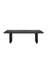 Chamfered Edge Oak Dining Table by Splendido Kalla, alternate view 8