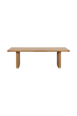 Chamfered Edge Oak Dining Table by Splendido Kalla
