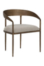 Taupe Gray Seat Dining Chair by Splendido Zanatta