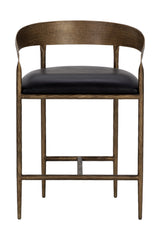 Hammered Metal Counter Stool by Splendido Zanatta, alternate view 8