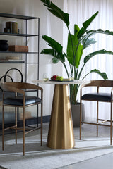 Hammered Metal Counter Stool by Splendido Zanatta, alternate view 9