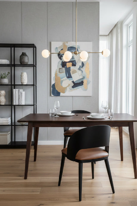 Leather Seat Dining Chair by Splendido Dezirae, alternate view 2