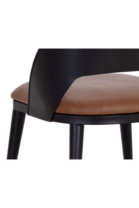 Leather Seat Dining Chair by Splendido Dezirae, alternate view 8